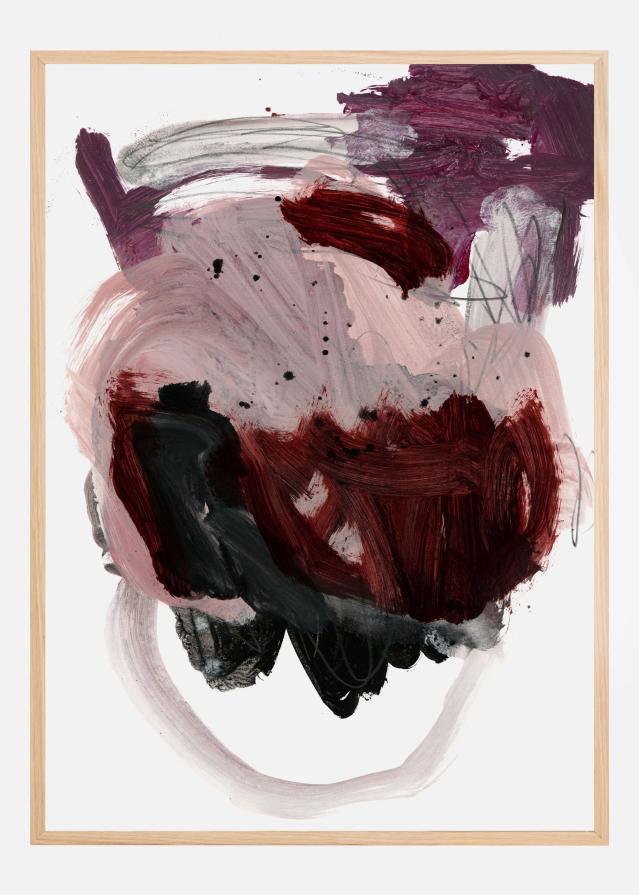 Gestural Brushstrokes 03 Poster