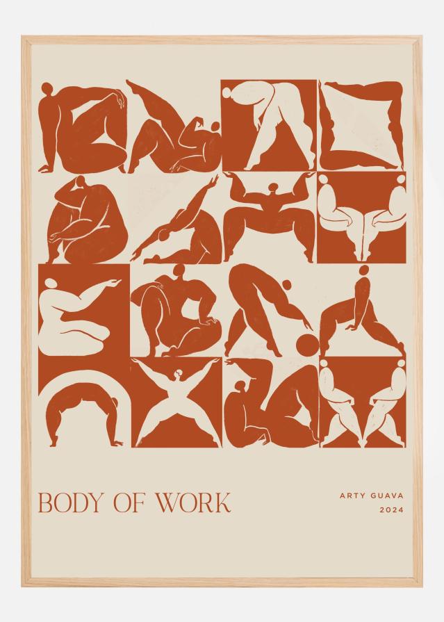 Body of Work (terracotta) Poster