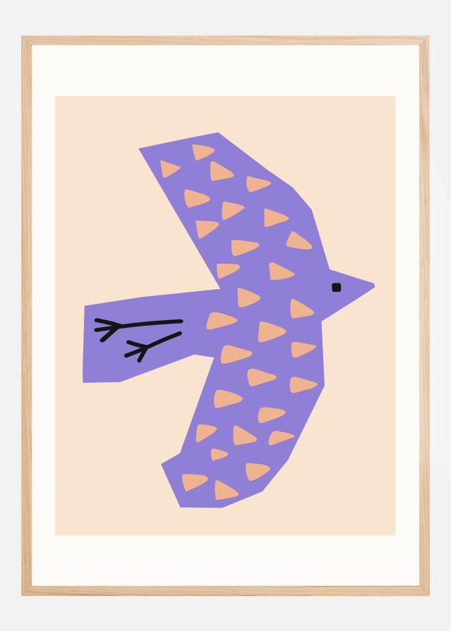 Bird Lilac Poster