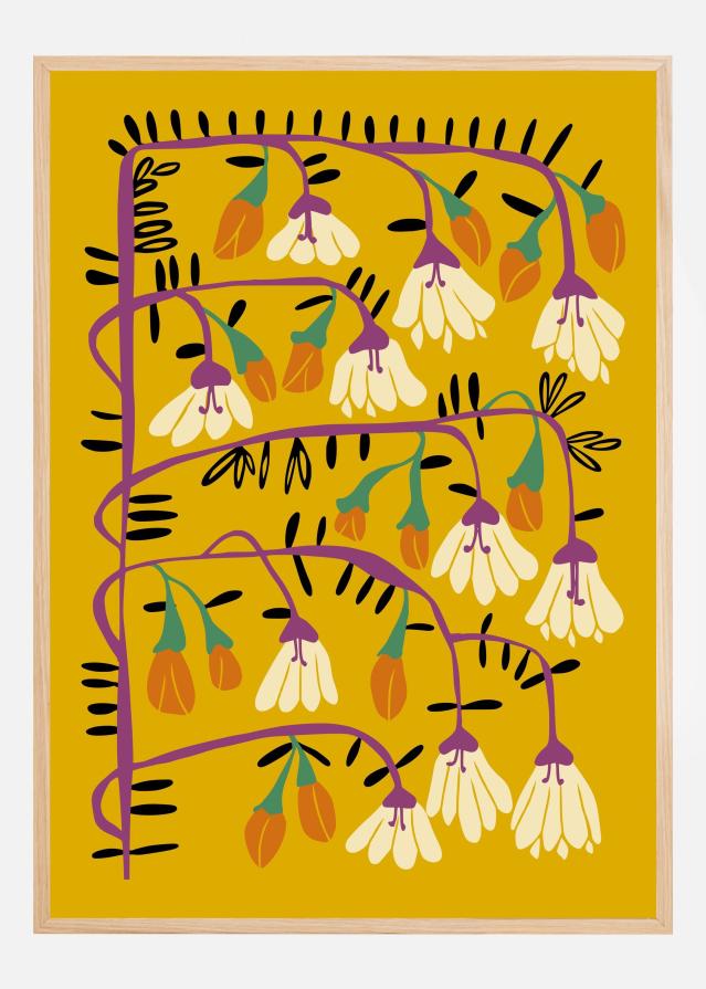 Matisse expression serenity yellow Poster