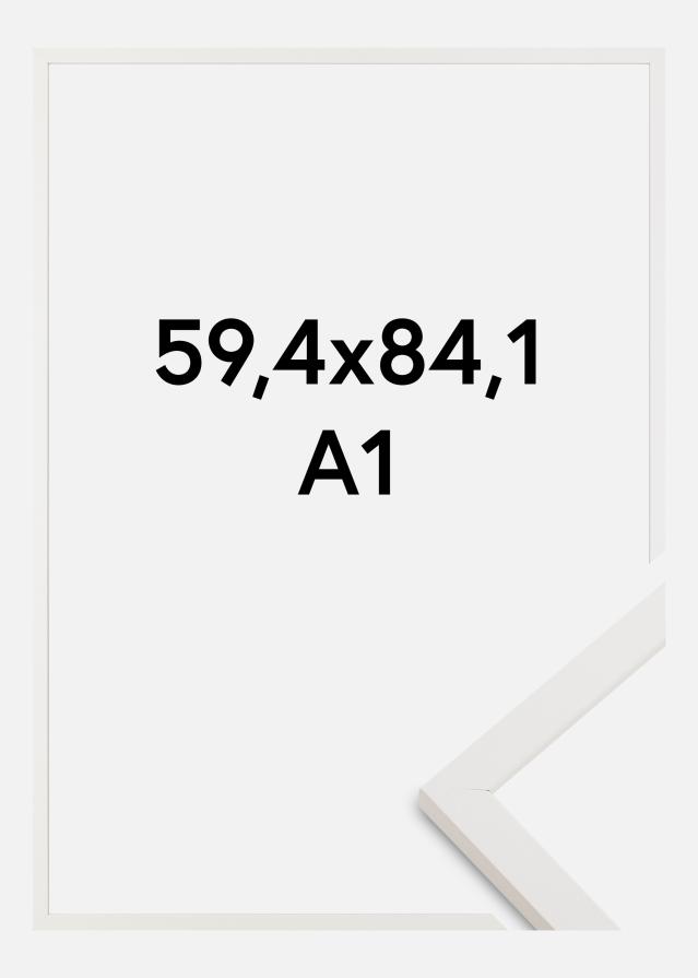 Cadre Trendy Verre Acrylique Blanc 59,4x84,1 cm (A1)