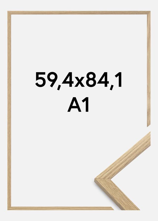 Cadre Trendy Verre Acrylique Chêne 59,4x84,1 cm (A1)