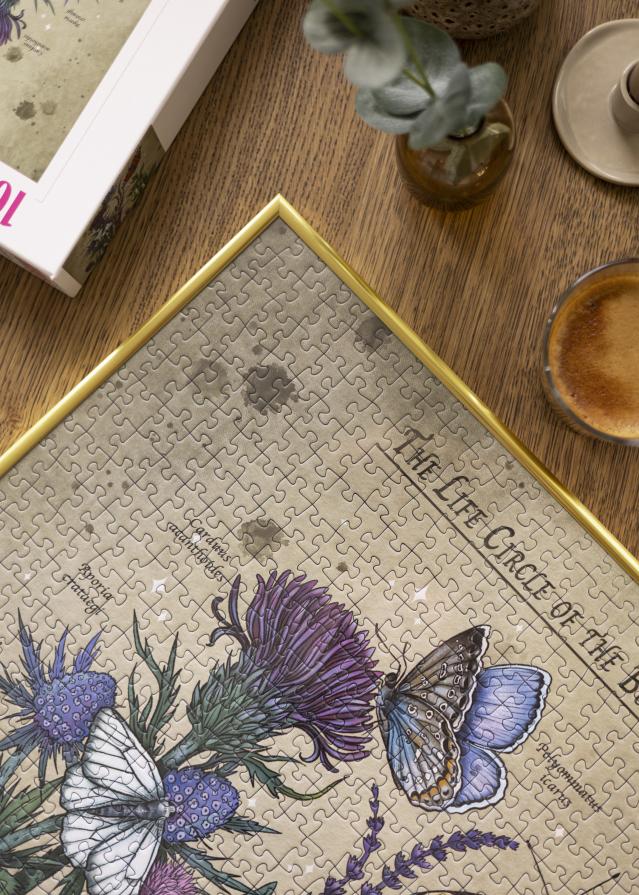 Cadre de puzzle Or 50x70 cm