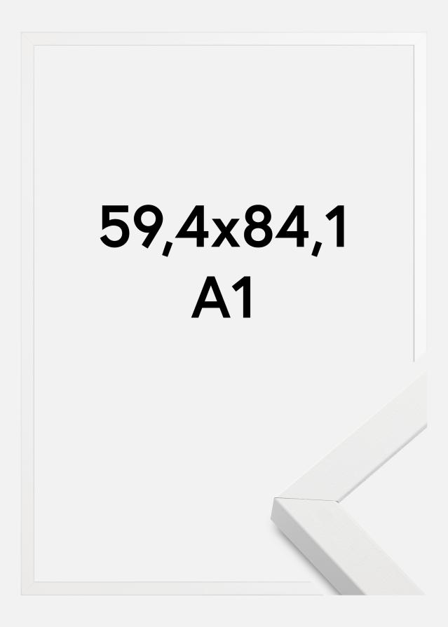 Cadre Amanda Box Blanc 59,4x84,1 cm (A1)