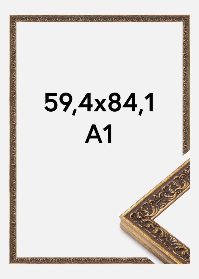 Cadre Amber Verre acrylique Argent 59,4x84,1 cm (A1)