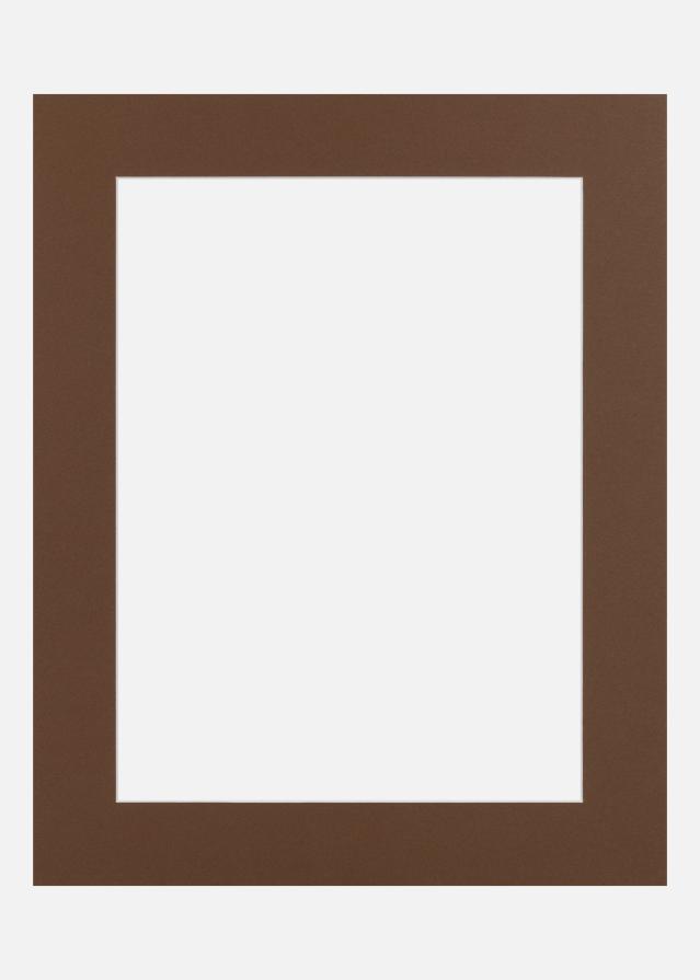 Passe-partout Milk Chocolate (noyau blanc) 24x30 cm (17x23)
