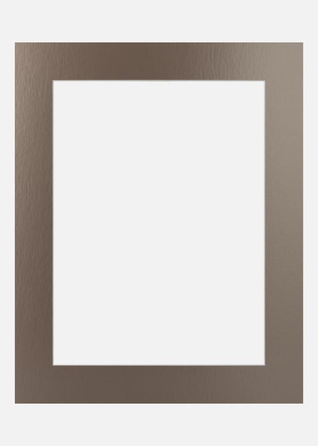 Passe-partout Rose Platinum Metal (noyau blanc) 30x40 cm (19x29)