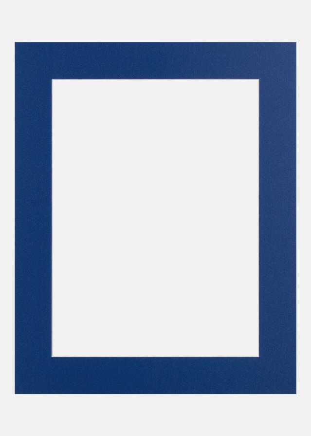 Passe-partout Flag Blue (noyau blanc) 40x40 cm (29x29)