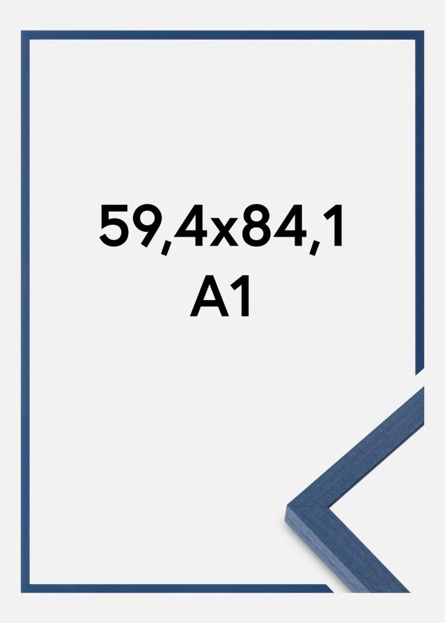 Colorful Verre acrylique Bleu 59,4x84,1 cm (A1)