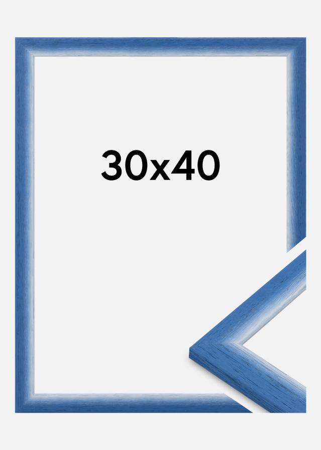 Cadre Cornwall Verre Acrylique Bleu 30x40 cm