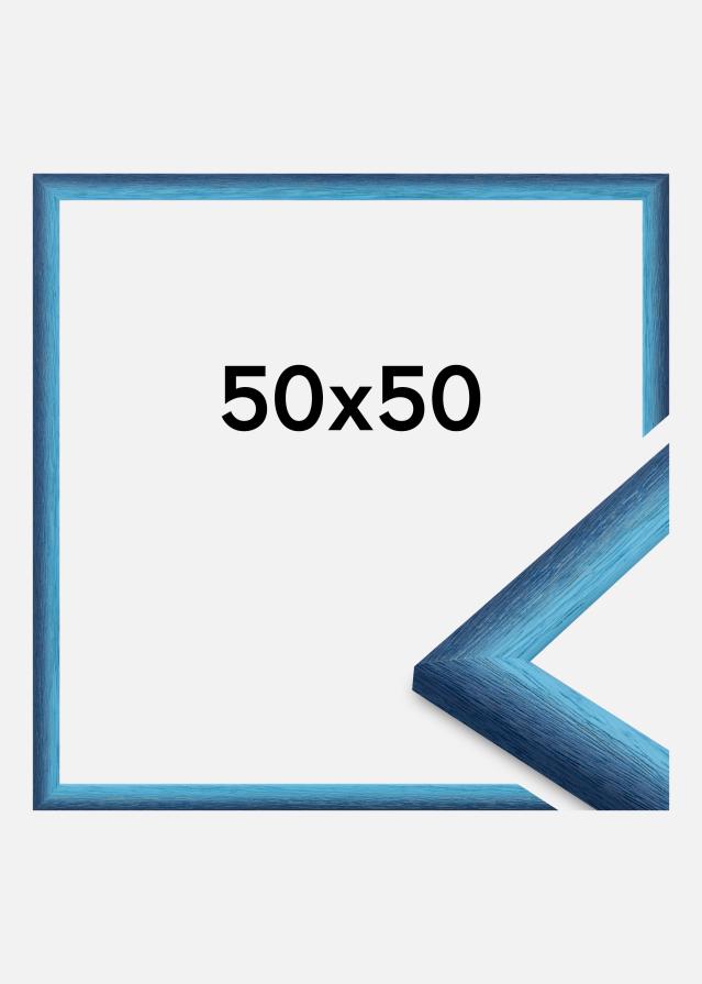 Cadre Cornwall Verre Acrylique Bleu Foncé 50x50 cm