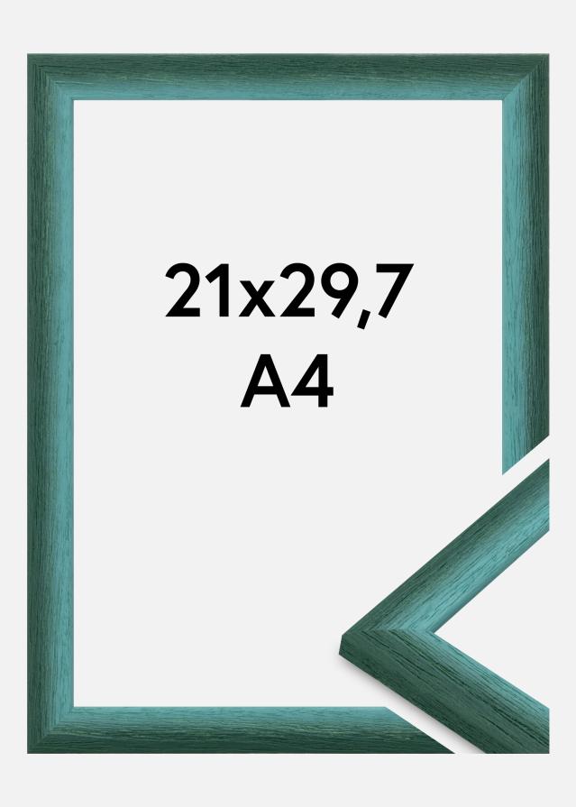 Cadre Cornwall Verre Acrylique Vert Foncé 21x29,7 cm (A4)