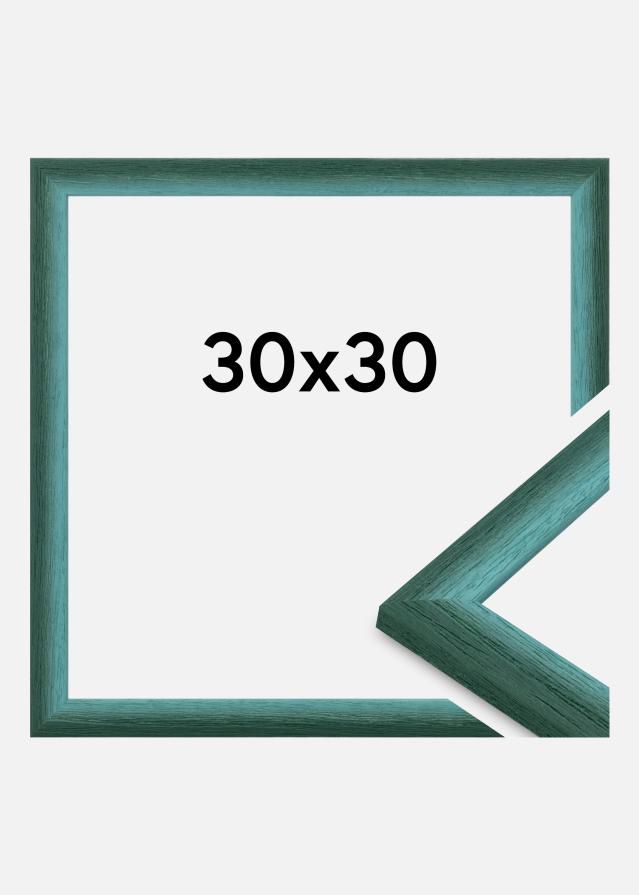Cadre Cornwall Verre Acrylique Vert Foncé 30x30 cm