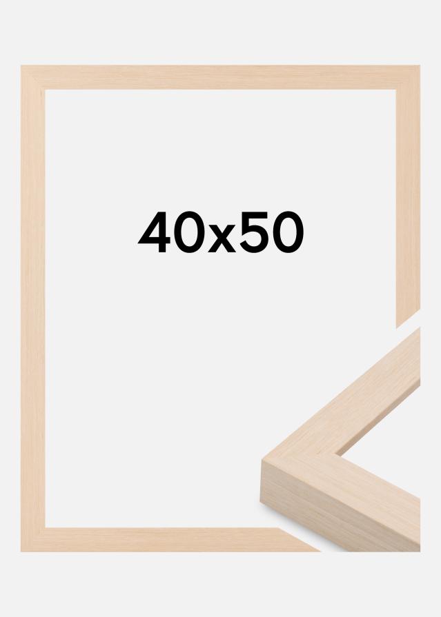 Cadre Cotswold Verre Acrylique Ivoire 40x50 cm