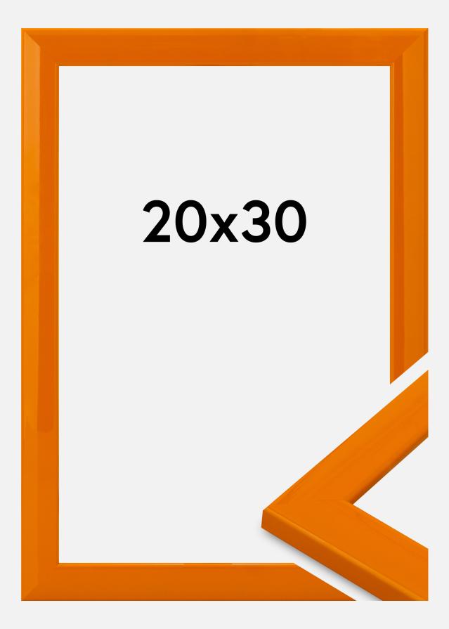 Cadre Dorset Verre Acrylique Orange 20x30 cm