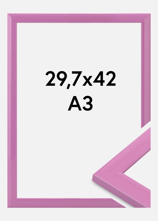 Cadre Dorset Verre Acrylique Rose 29,7x42 cm (A3)