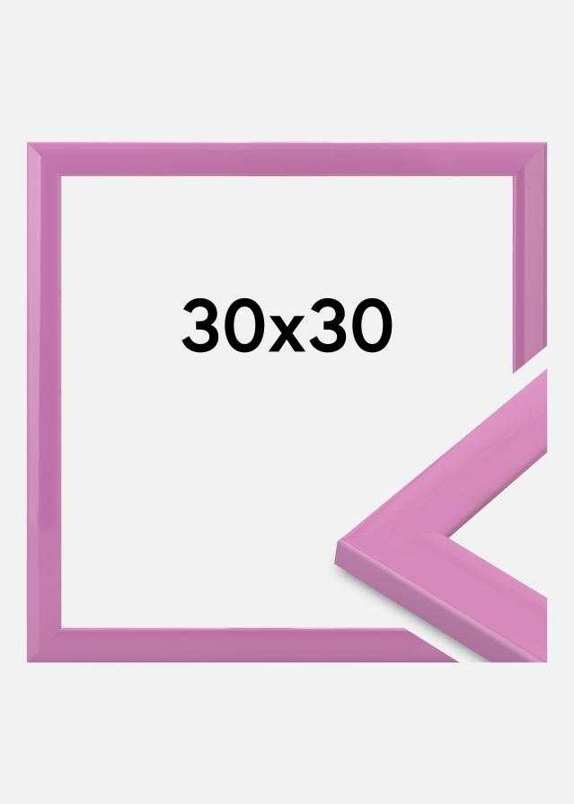 Cadre Dorset Verre Acrylique Rose 30x30 cm