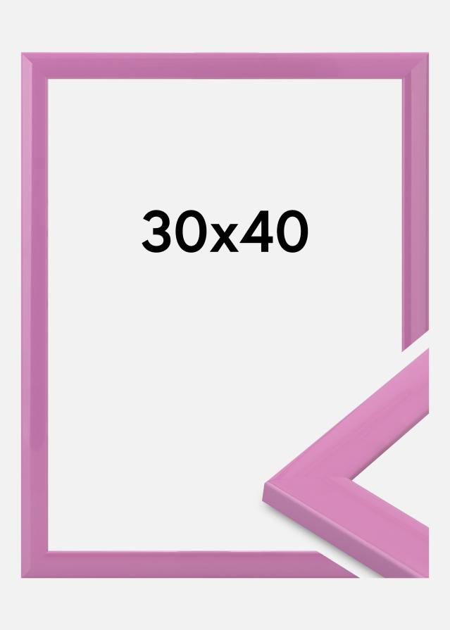 Cadre Dorset Verre Acrylique Rose 30x40 cm