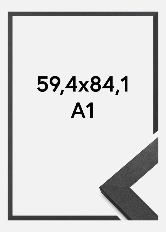Cadre Graphite Wood Verre Acrylique 59,4x84,1 cm (A1)