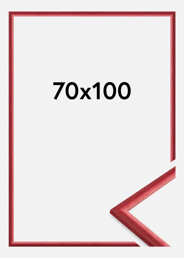 Cadre Cornwall Verre Acrylique Rouge Foncé 70x100 cm