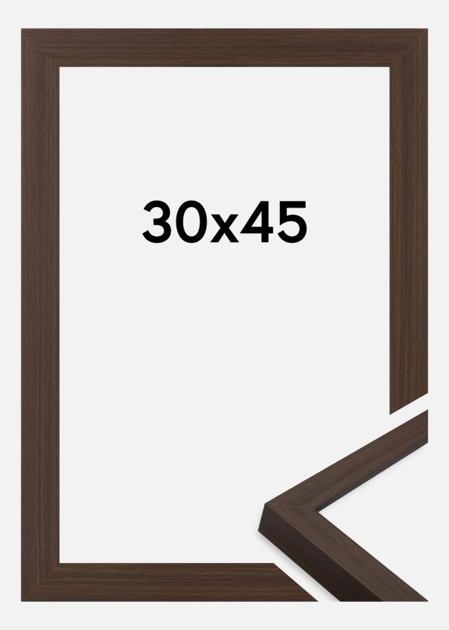 Cadre Wells Verre Acrylique Brun 30x45 cm