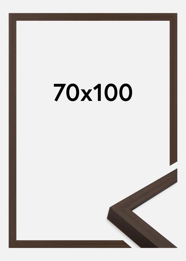 Cadre Wells Verre Acrylique Brun 70x100 cm