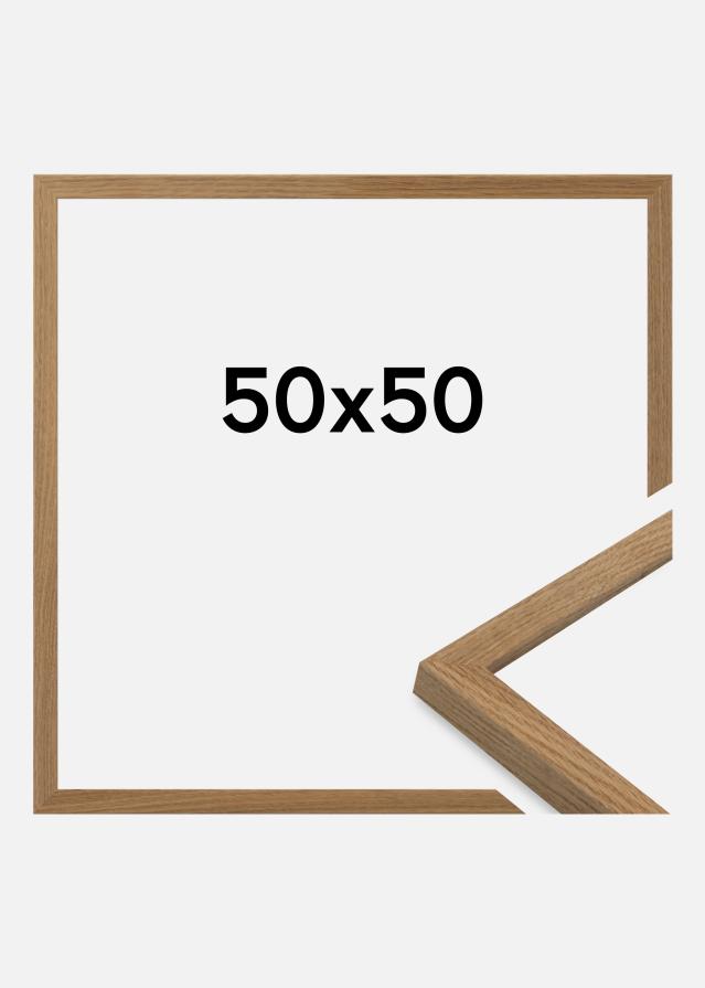 Cadre Salisbury Verre Acrylique Chêne 50x50 cm