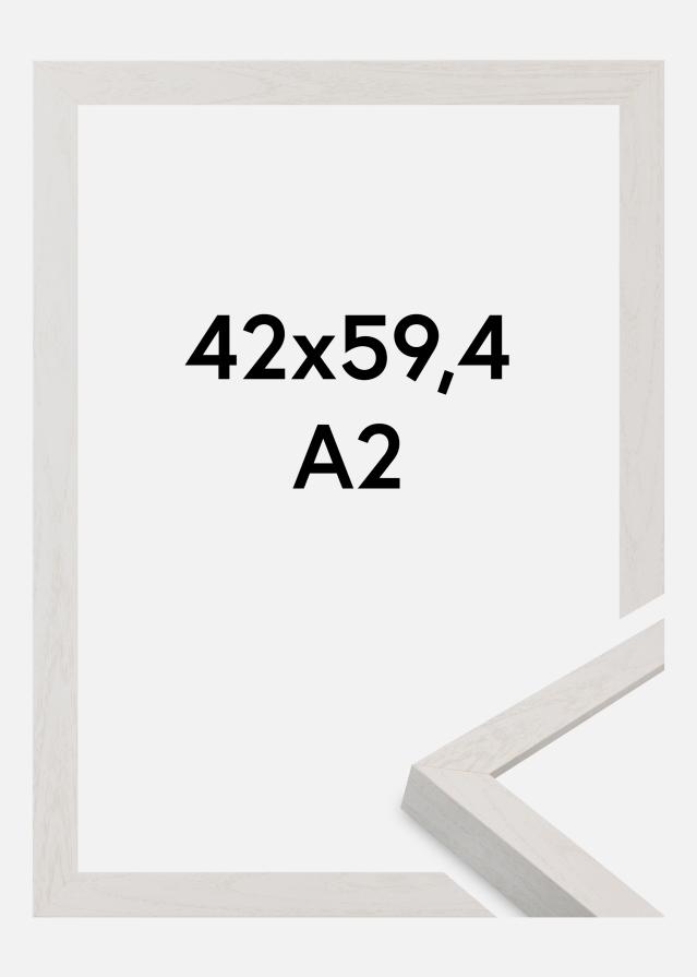 Cadre Wells Verre Acrylique Blanc 42x59,4 cm (A2)