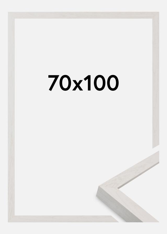Cadre Wells Verre Acrylique Blanc 70x100 cm