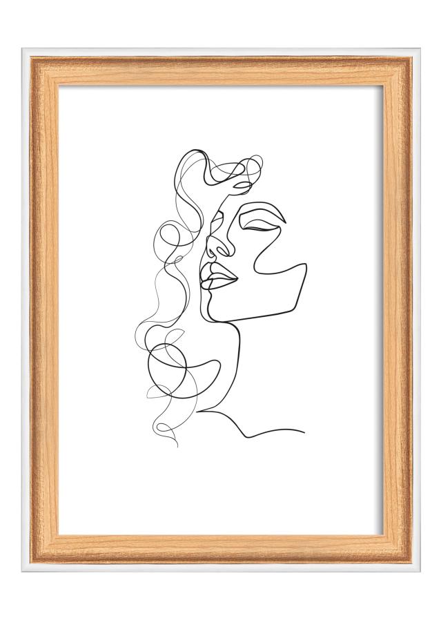 Cadre Silhouette Chêne 13x18 cm