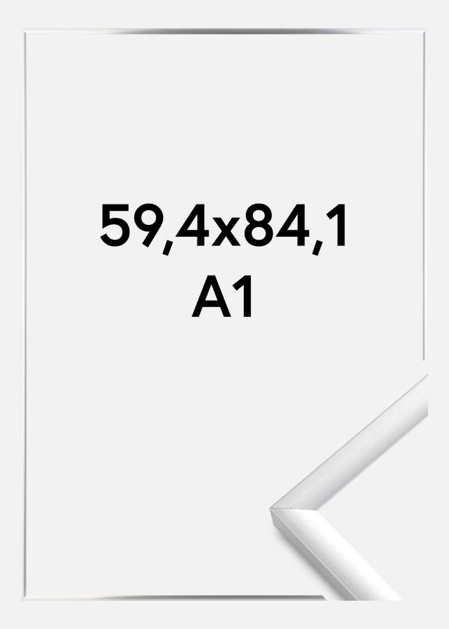 Cadre New Lifestyle Verre Acrylique Argent 59,4x84,1 cm (A1)