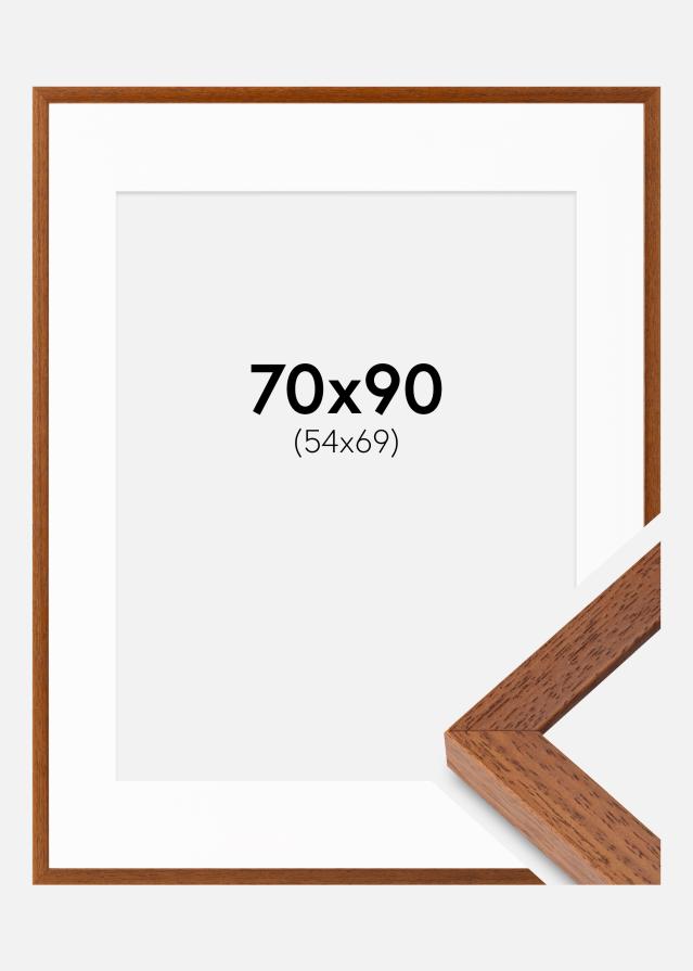 Cadre Hermes Livre 70x90 cm - Passe-partout Blanc 55x70 cm