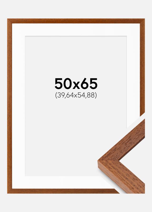 Cadre Hermes Livre 50x65 cm - Passe-partout Blanc 16x22 inches