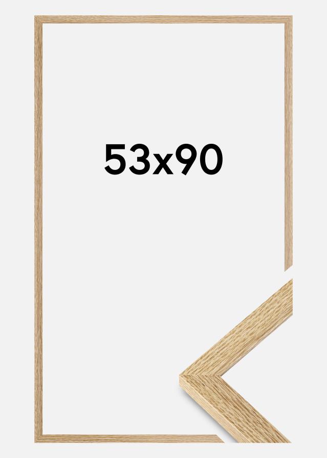 Cadre Selection Verre Acrylique Chêne 53x90 cm
