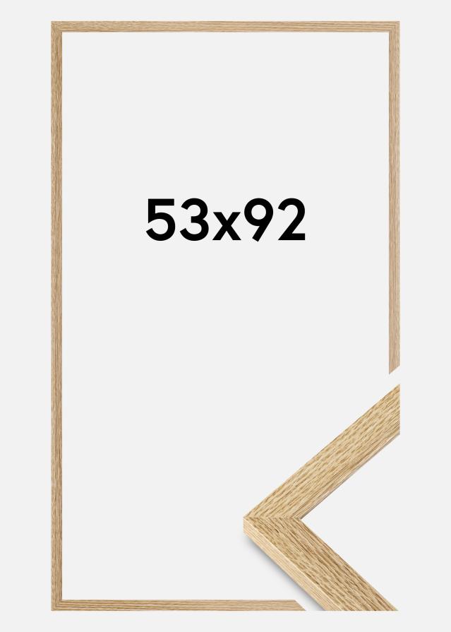 Cadre Selection Verre Acrylique Chêne 53x92 cm