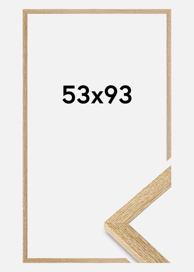 Cadre Selection Verre Acrylique Chêne 53x93 cm
