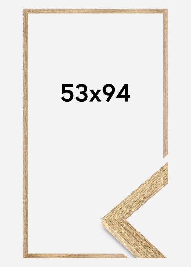 Cadre Selection Verre Acrylique Chêne 53x94 cm
