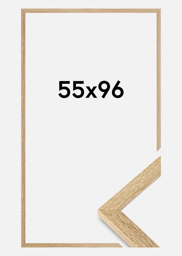 Cadre Selection Verre Acrylique Chêne 55x96 cm