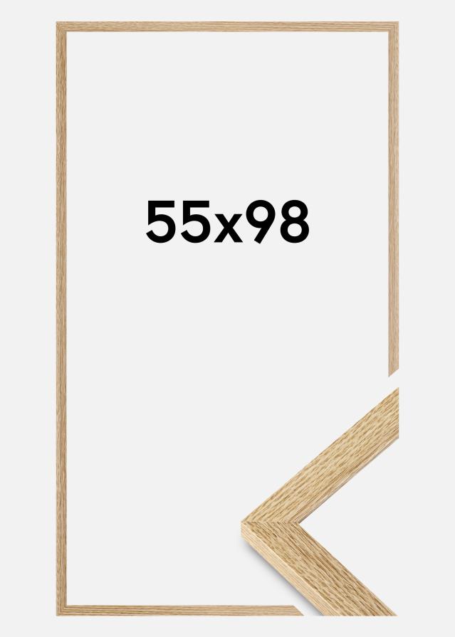 Cadre Selection Verre Acrylique Chêne 55x98 cm
