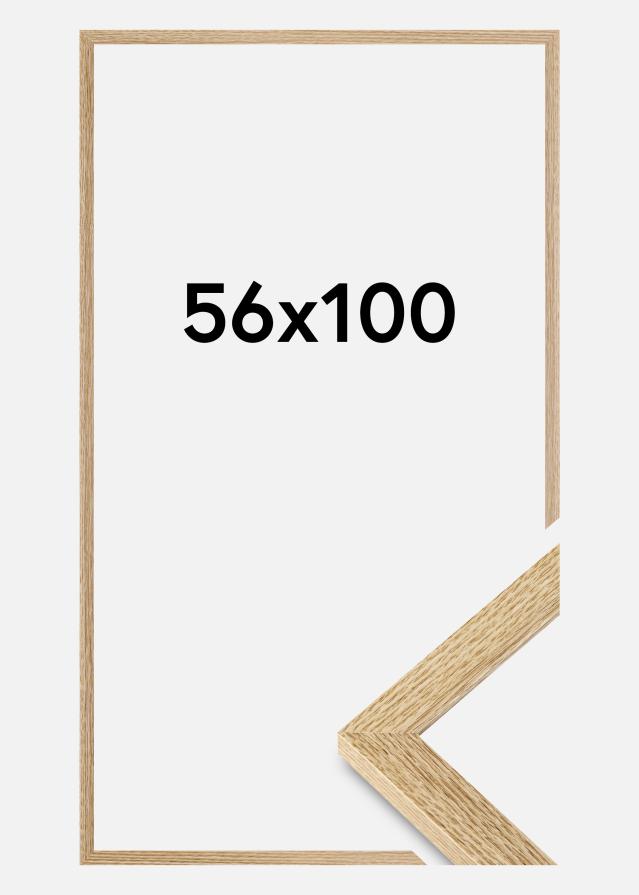 Cadre Selection Verre Acrylique Chêne 56x100 cm