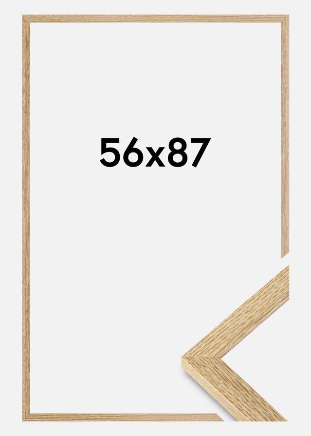 Cadre Selection Verre Acrylique Chêne 56x87 cm