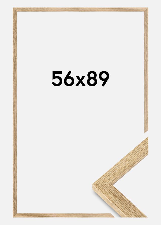 Cadre Selection Verre Acrylique Chêne 56x89 cm