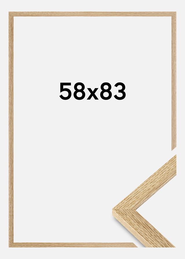 Cadre Selection Verre Acrylique Chêne 58x83 cm