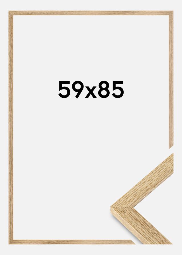 Cadre Selection Verre Acrylique Chêne 59x85 cm