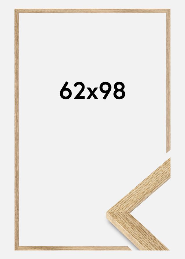 Cadre Selection Verre Acrylique Chêne 62x98 cm