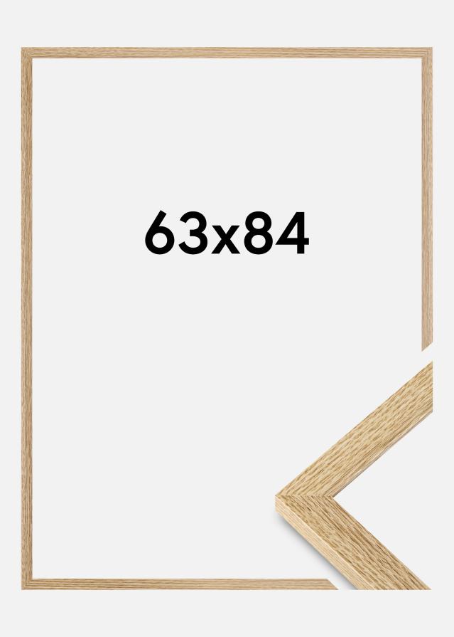 Cadre Selection Verre Acrylique Chêne 63x84 cm