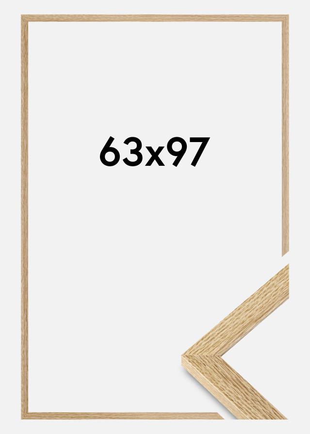 Cadre Selection Verre Acrylique Chêne 63x97 cm
