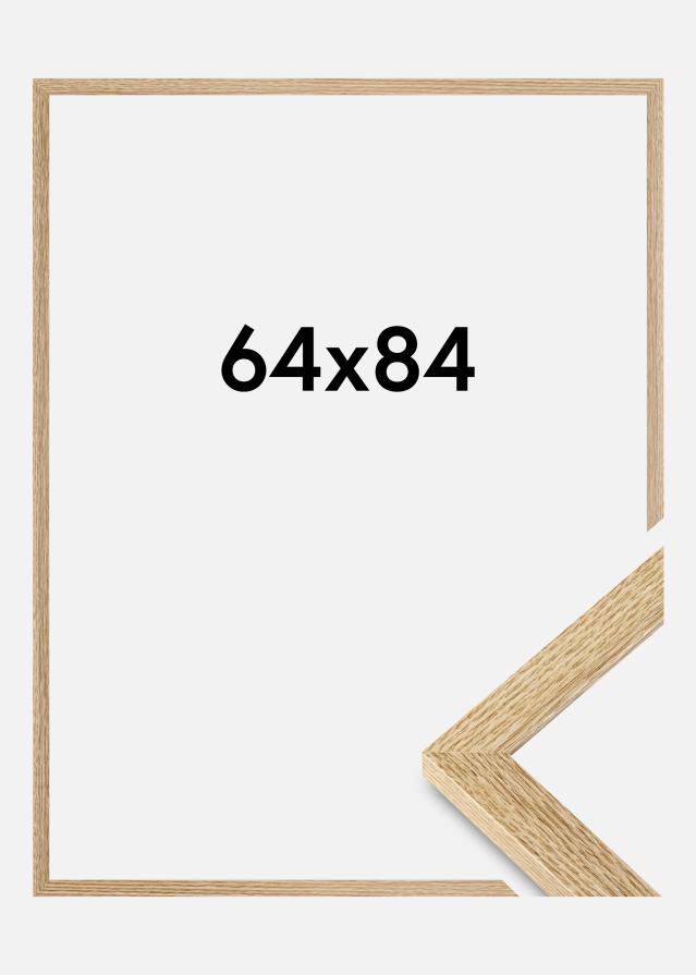 Cadre Selection Verre Acrylique Chêne 64x84 cm