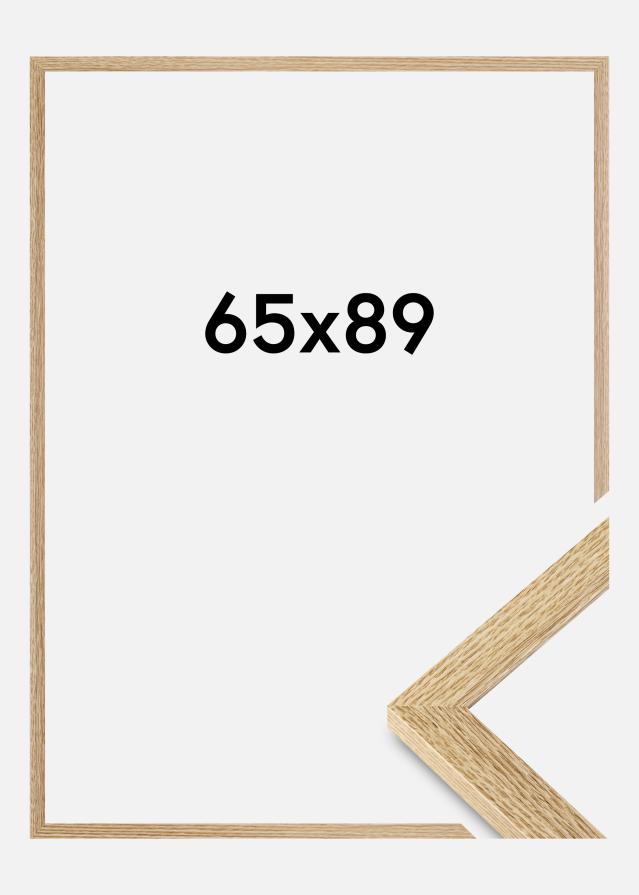 Cadre Selection Verre Acrylique Chêne 65x89 cm