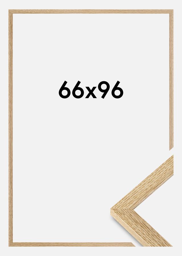 Cadre Selection Verre Acrylique Chêne 66x96 cm